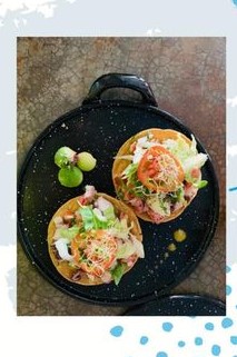 Tostada de Cazón