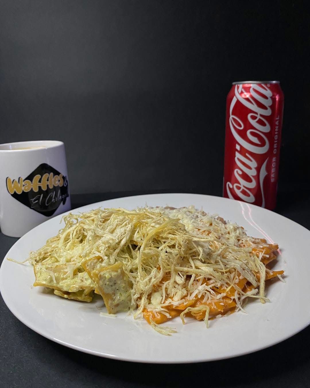 Chilaquiles con Pollo