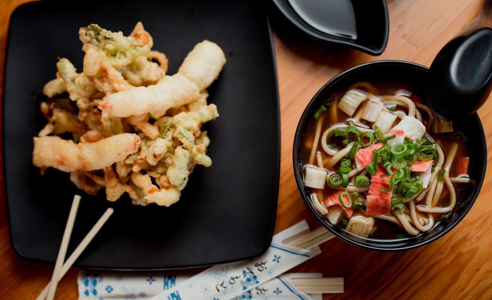Sopa Udón Tempura