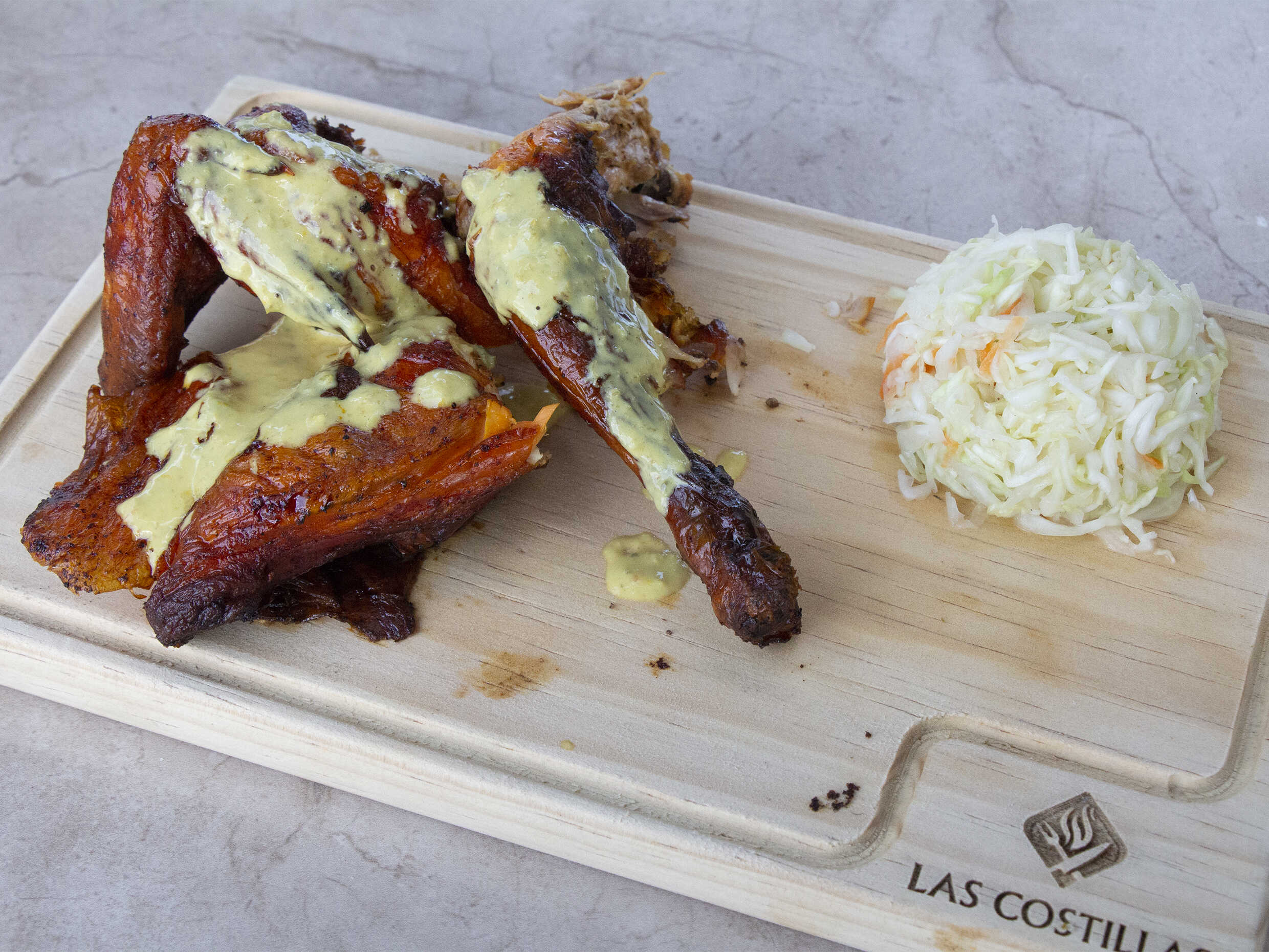 Pollo a la Leña