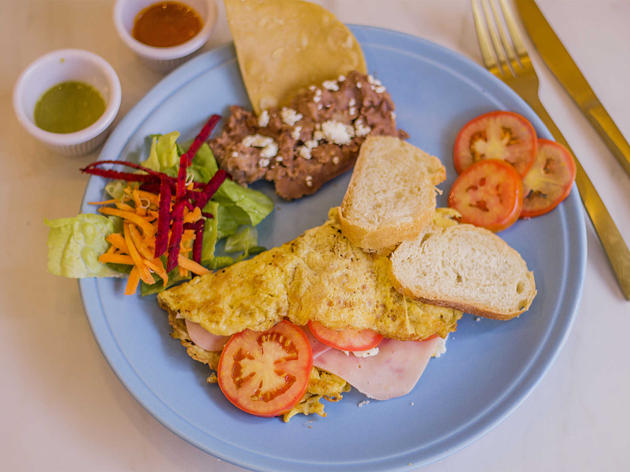 Omelette Vegetariano