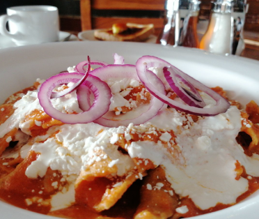 Chilaquiles rojos