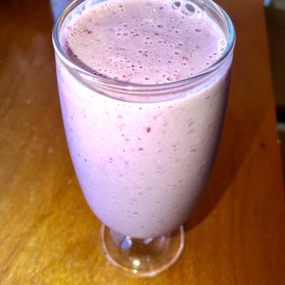 Smoothie de Mora en Leche