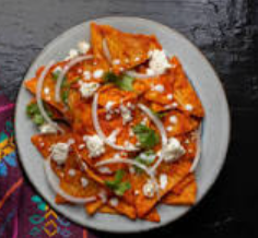 Chilaquiles (Con Cafe y Fruta)