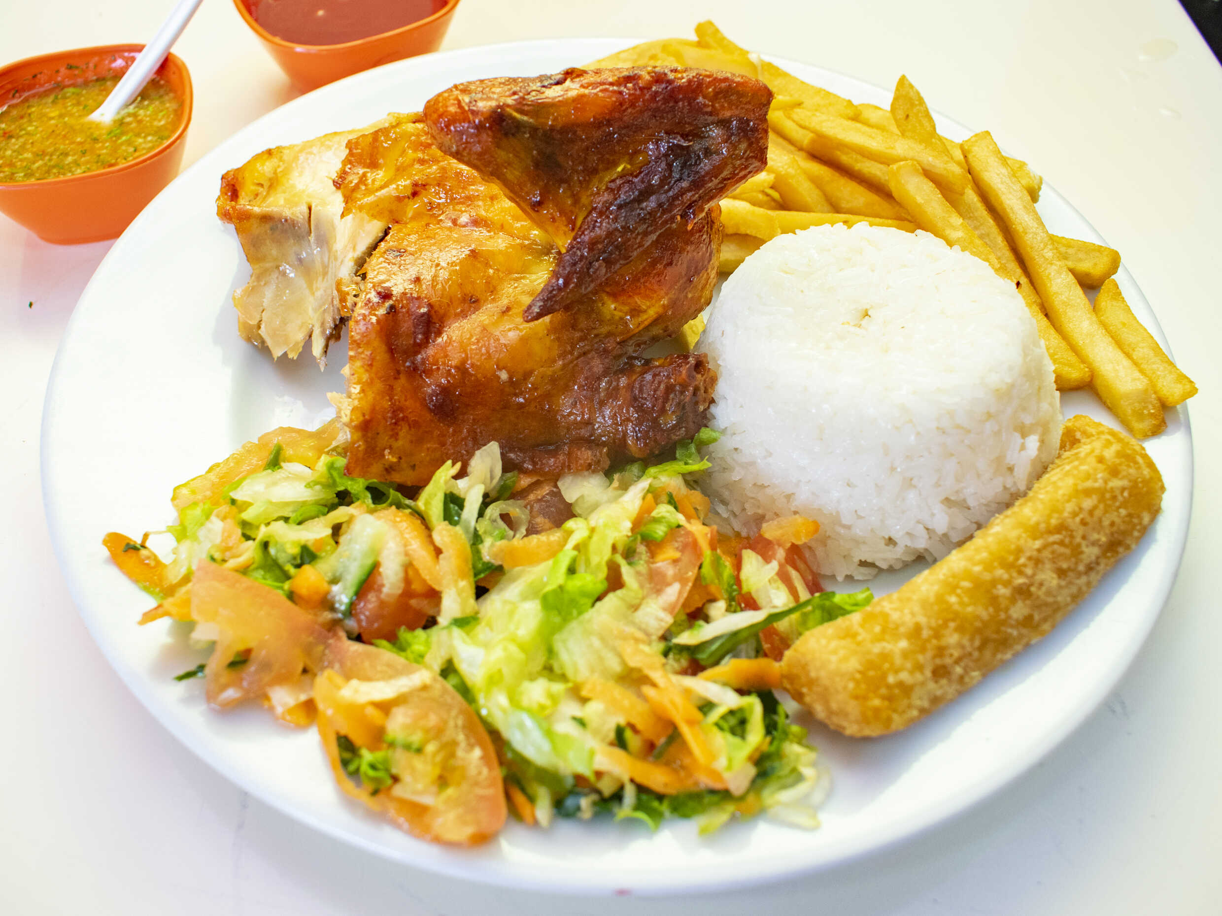 Bandeja con Pollo