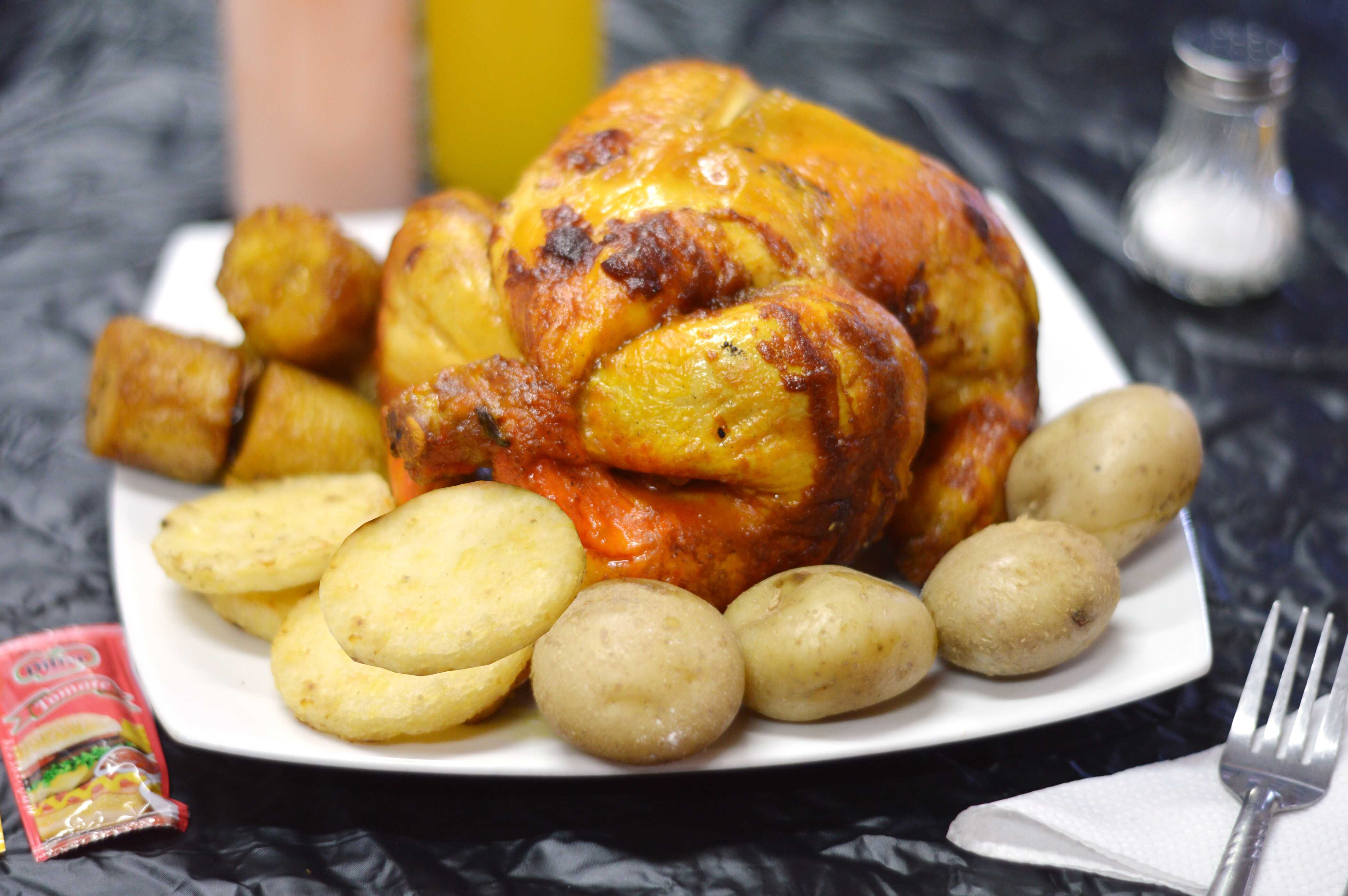 Pollo Entero Asado + Coca Cola 1.5 L