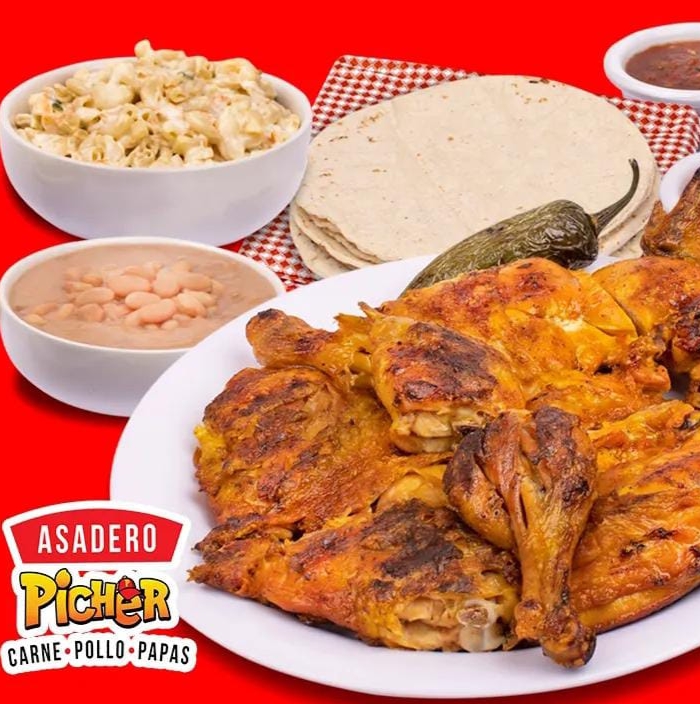 1 1/2 Pollo Asado