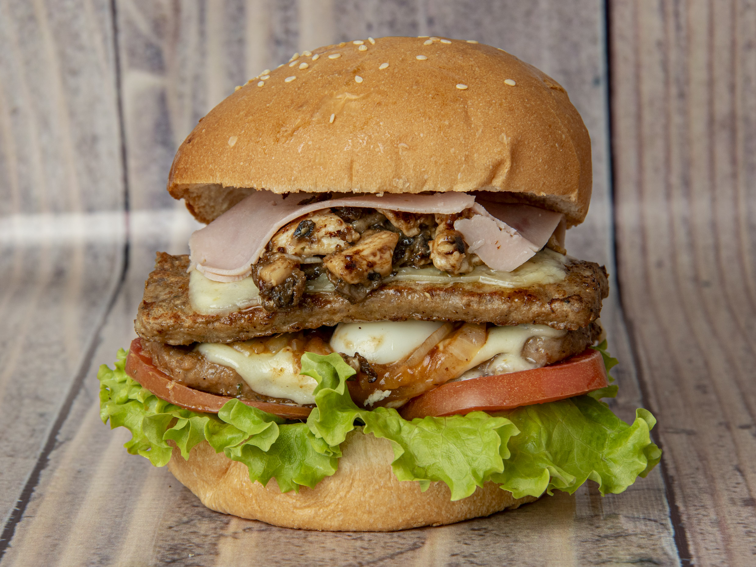 Hamburguesa Especial Doble Carne
