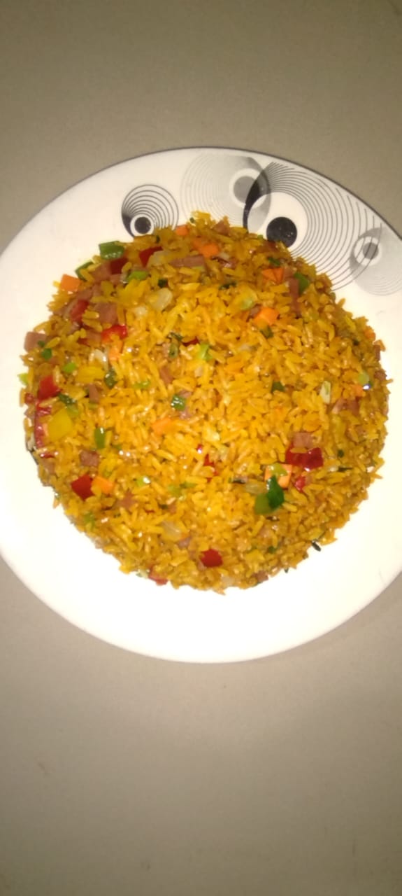 Medio de Arroz Colorido