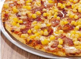 Pizza Tocino con Elote