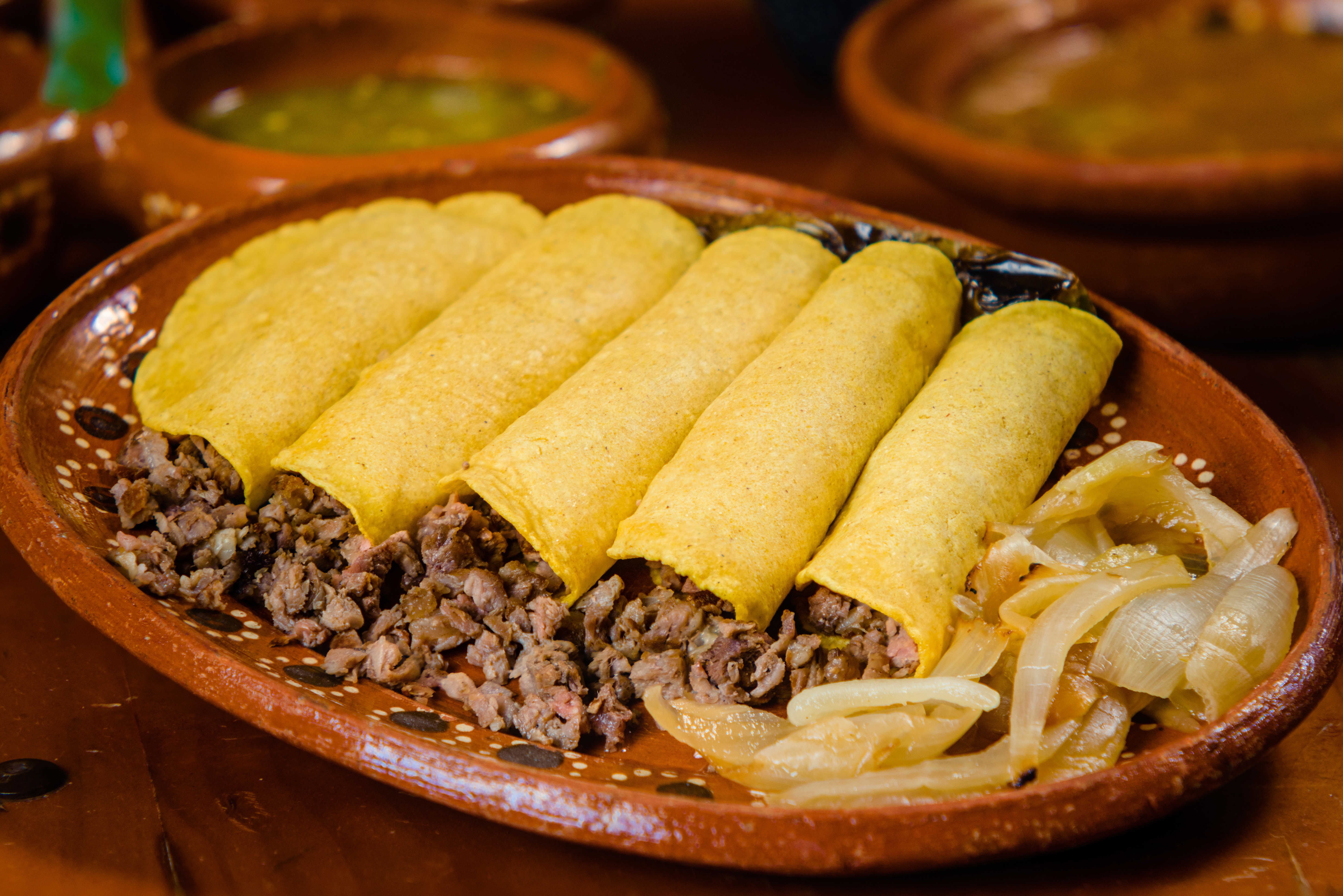 Tacos de Alambre de Sirloin
