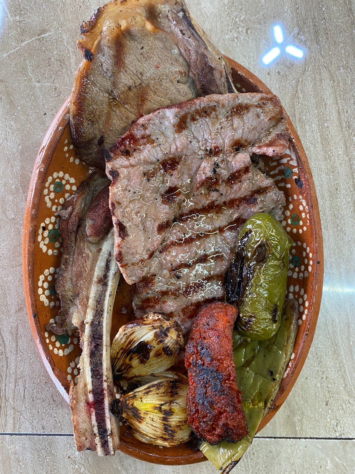 Orden Mixta Arrachera/Chuleta (250gr Pesado Crudo)