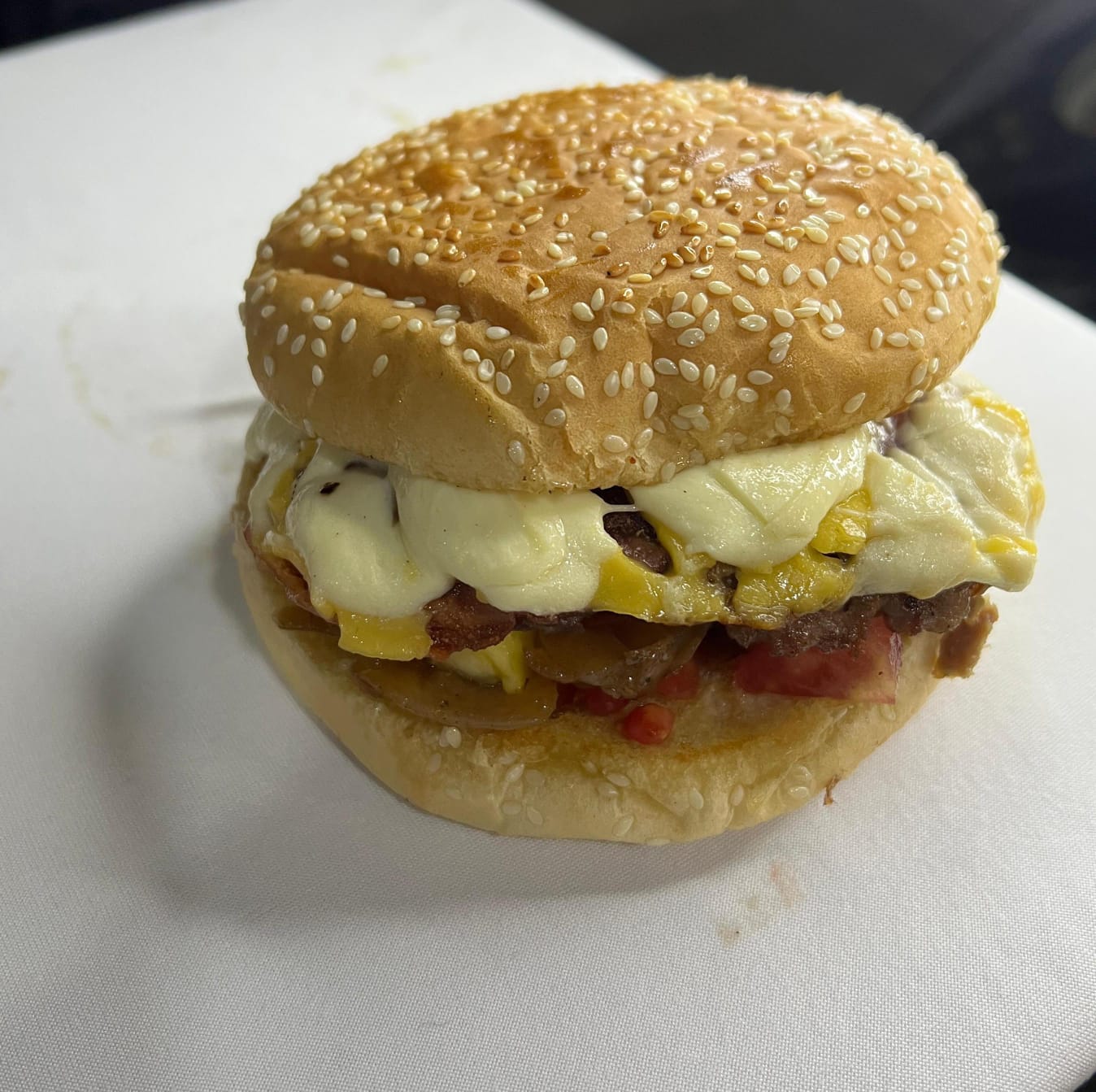 Hamburguesa Hawaiana JUMBO