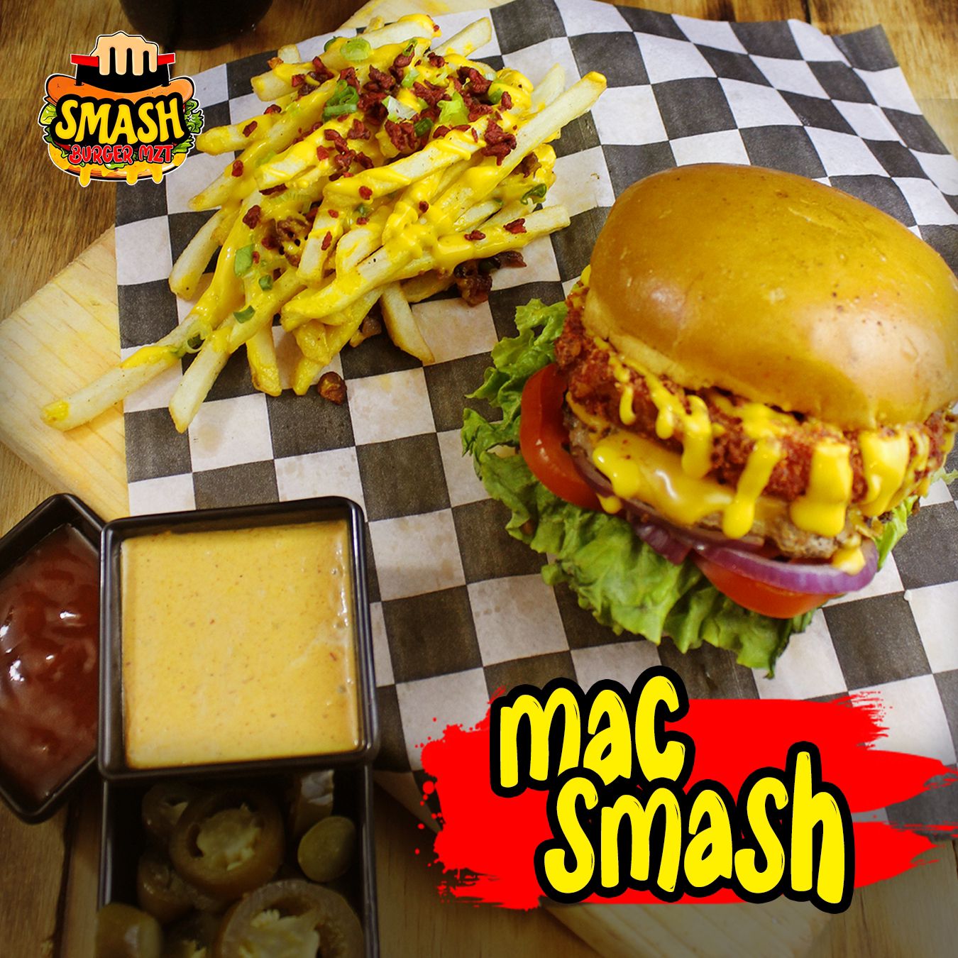 Hamburguesa Mac Smash
