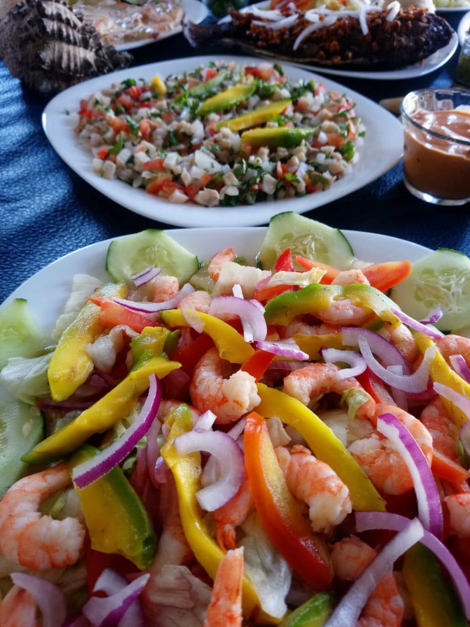 Ensalada Mediana de Camarón