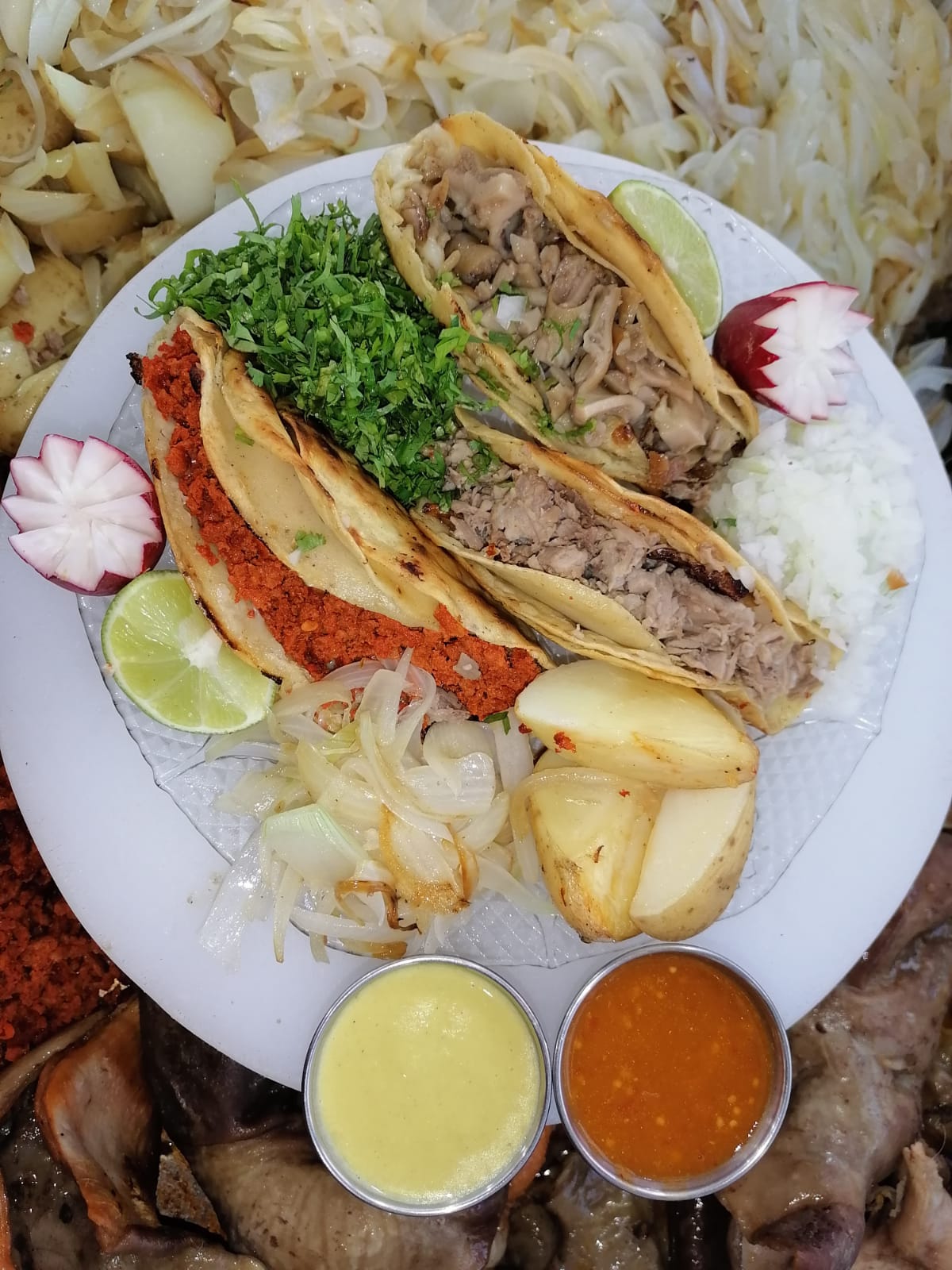 Quesadilla de Maíz de Bistec