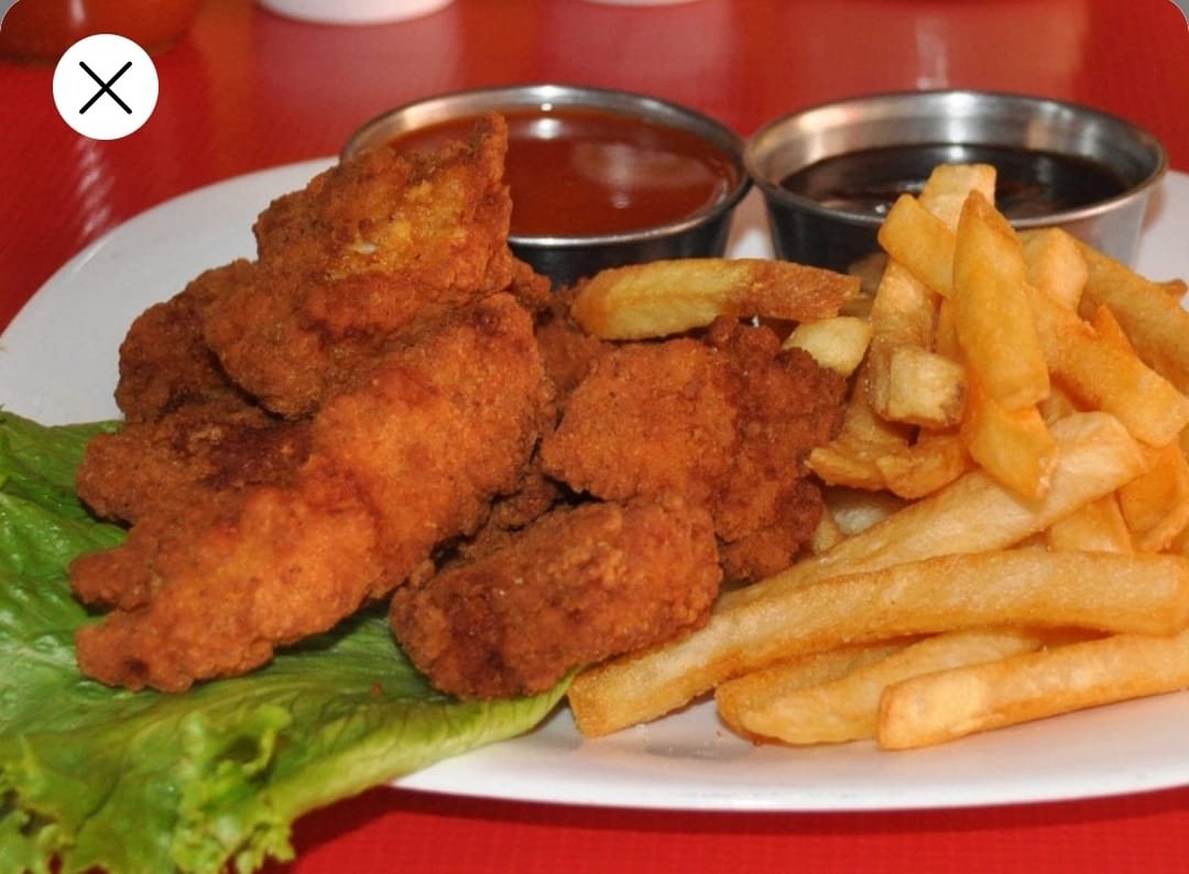 Dedos de Pollo con Papas