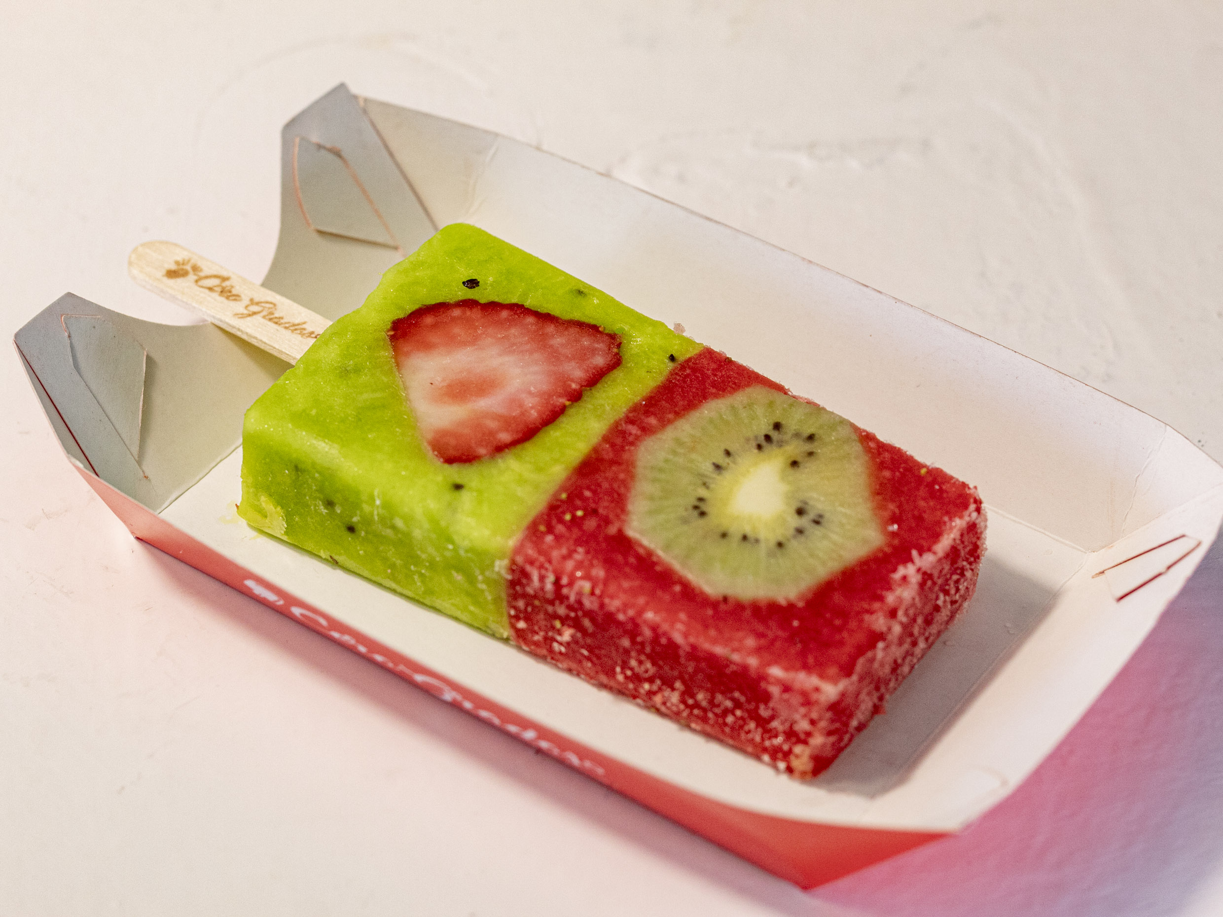 Paleta de Fresa Kiwi