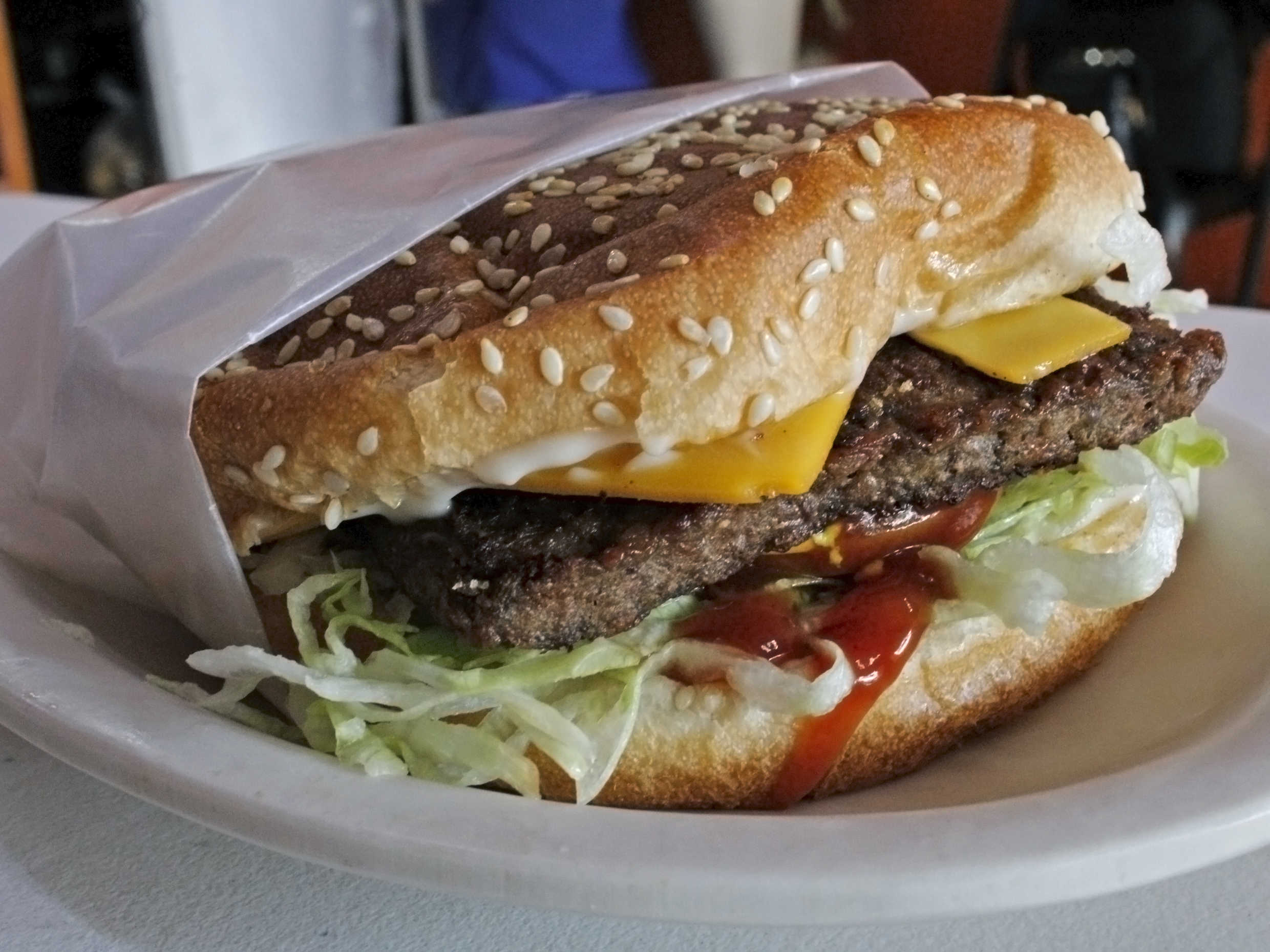 HAMBURGUESA- Sencilla