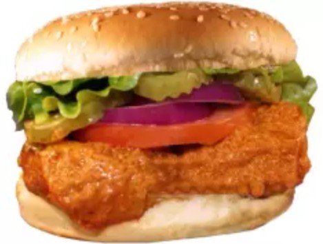 Lunch Menú Buffalo Chicken Sanwich + Papas
