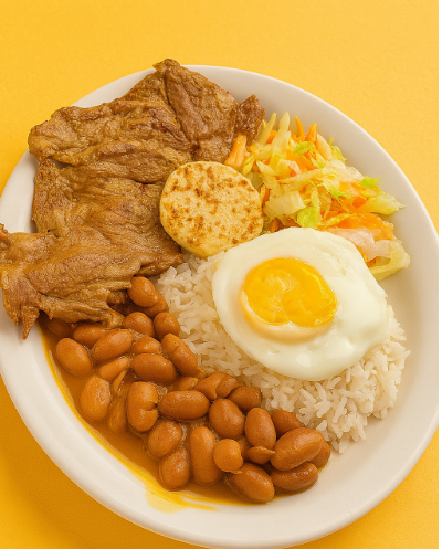 Bandeja con Res o Pechuga a la Plancha