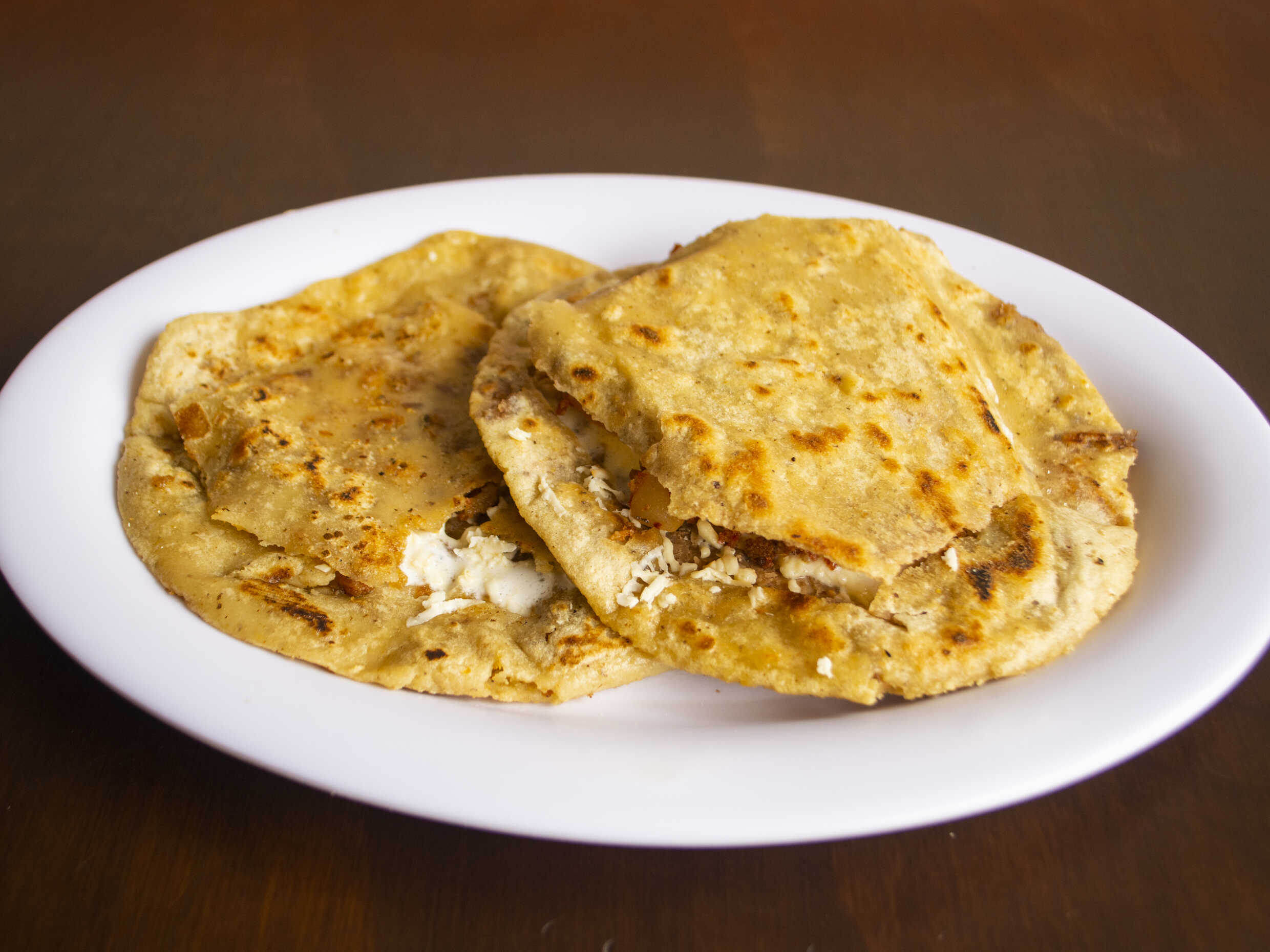 Gordita de Comal con Guisado 🥰