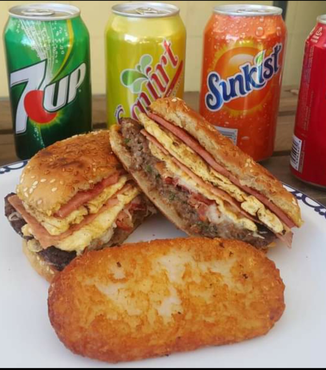 Hamburguesa Carnivora de Desayuno