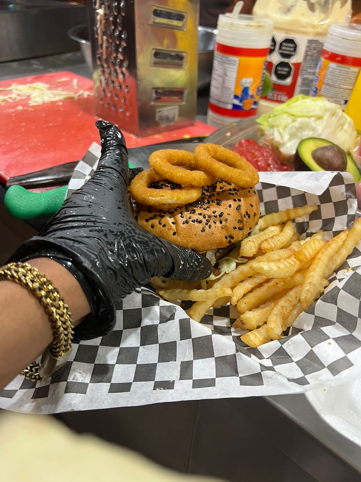 Hamburguesa de la Casa