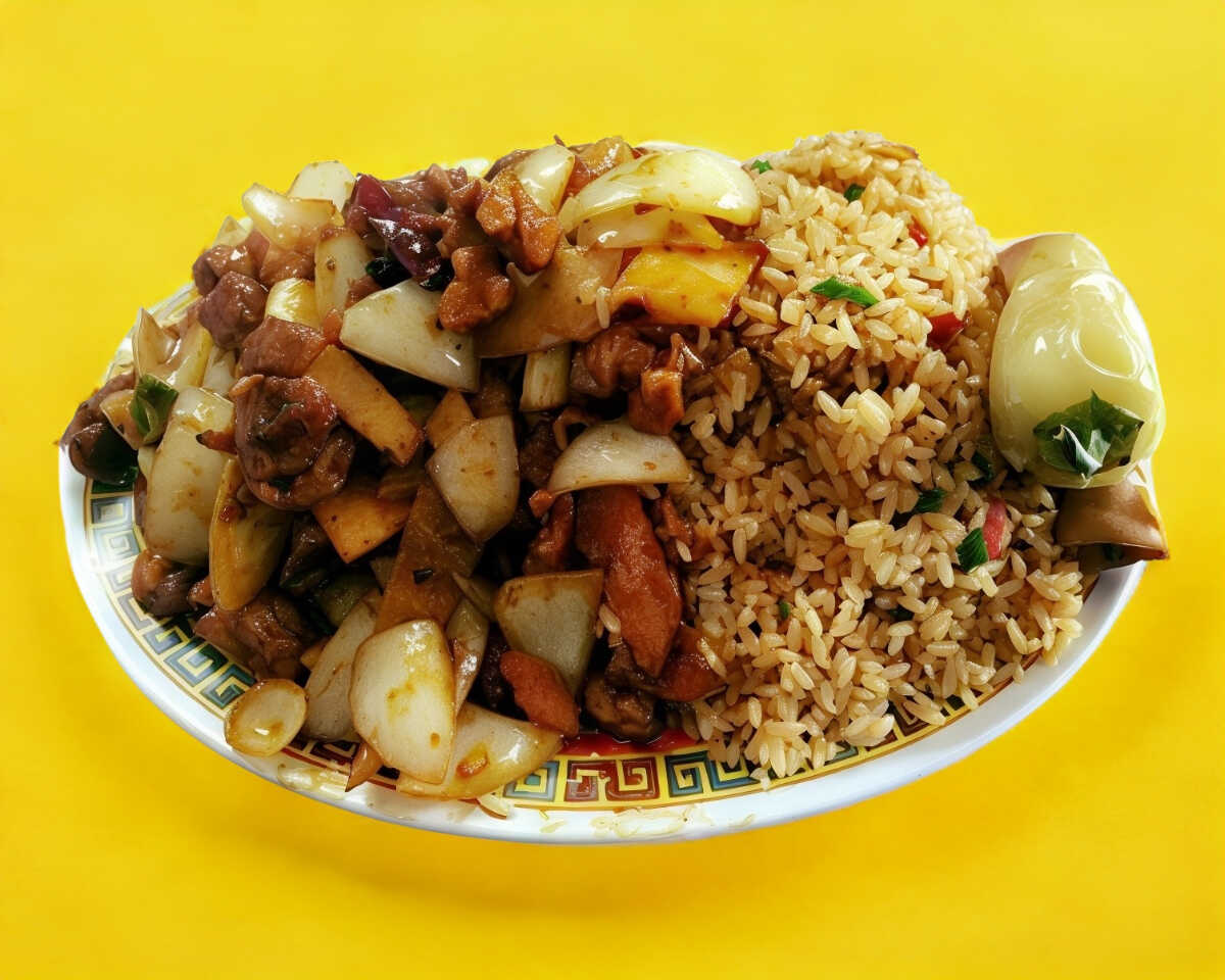 Lunch #14 (Pollo mongolia)