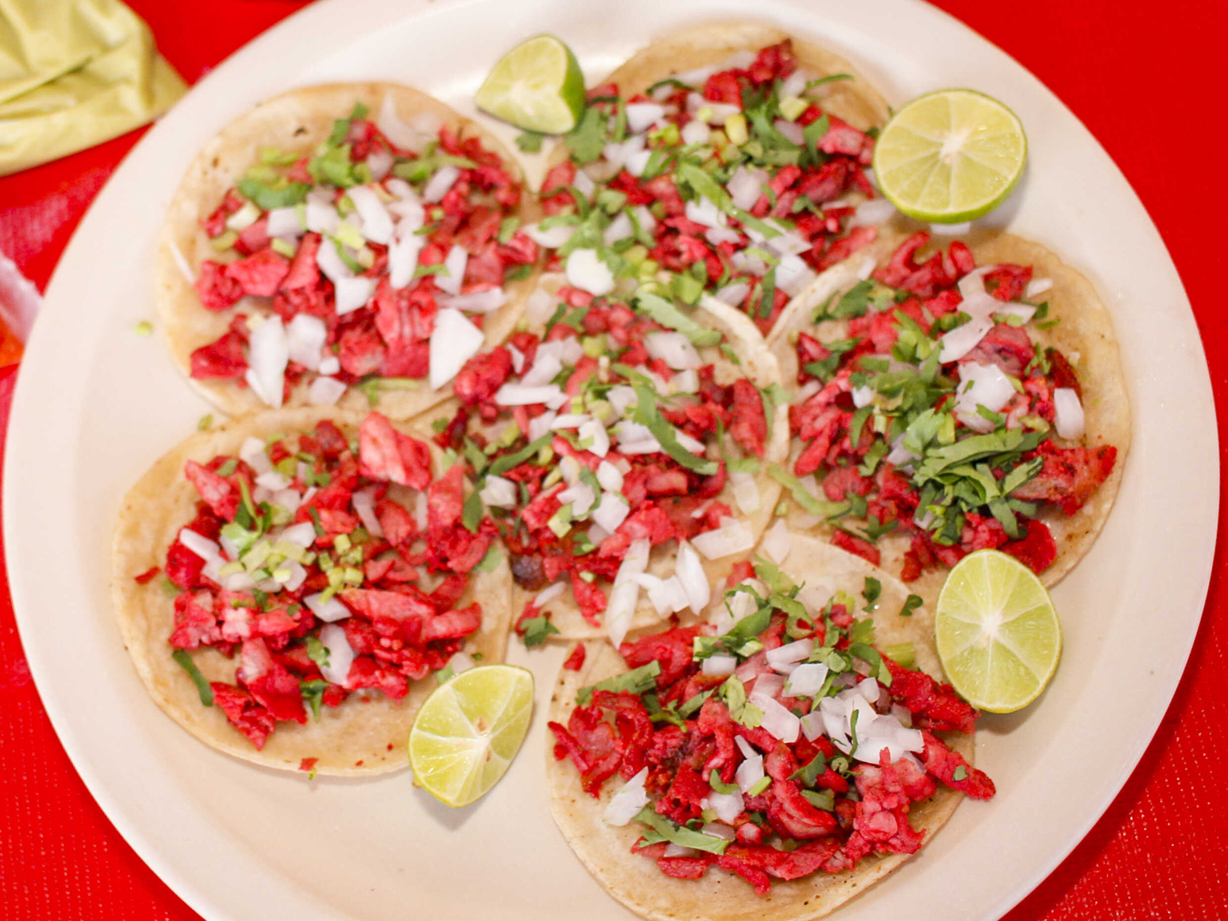 5 Tacos de Trompo