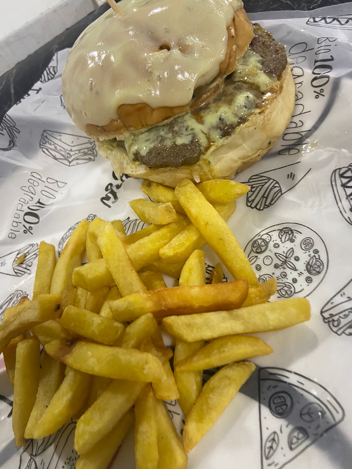Hamburguesa Gemela