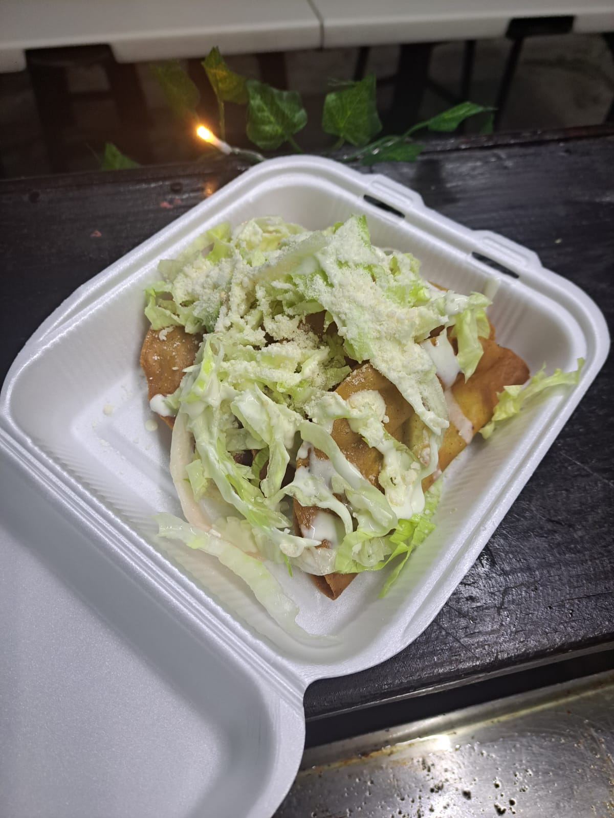 Quesadilla frita queso oaxaca