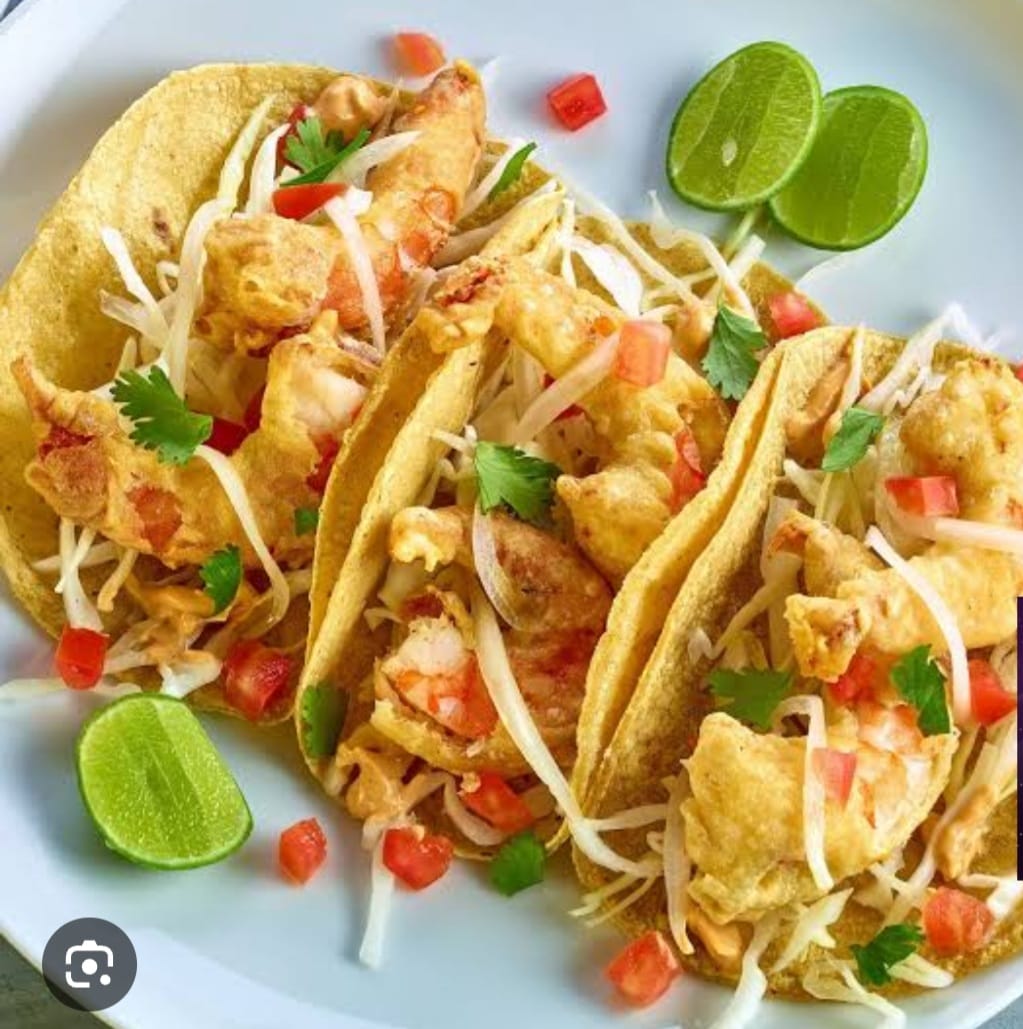 Taco de Camarón Empanizado