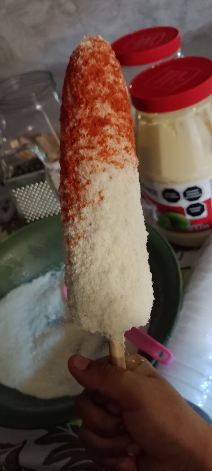 Elotes.