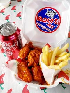 Vaquicombo Boneless y Dr Pepper
