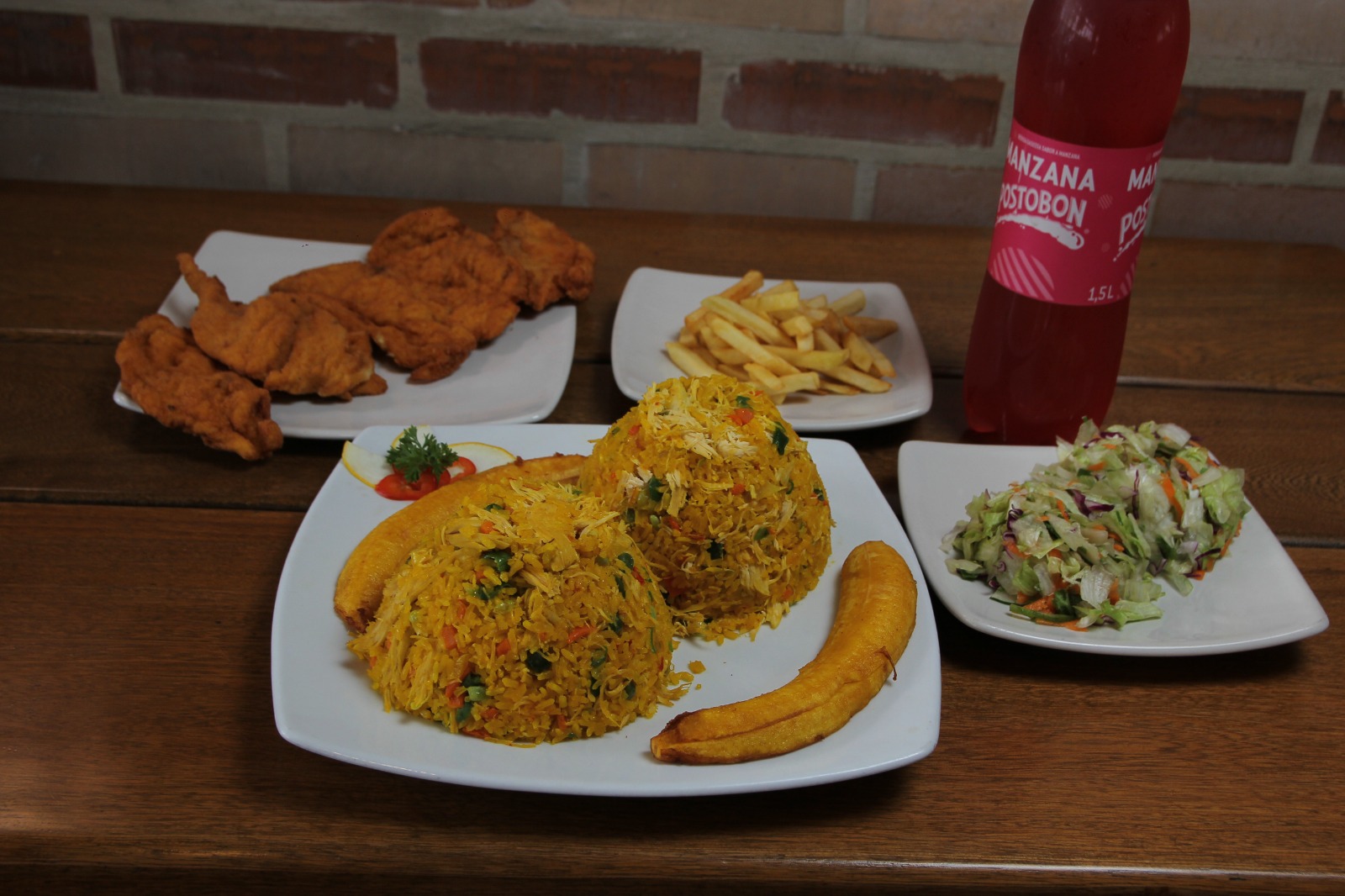 Combo Arroz con Pollo Familiar + Gaseosa Litro
