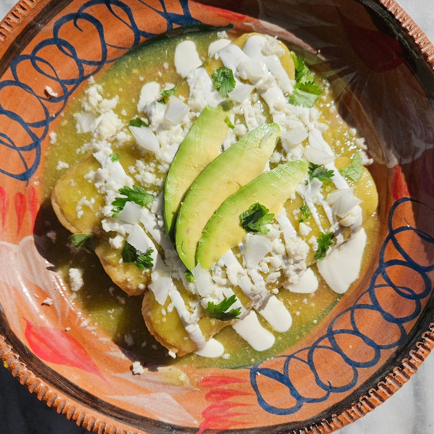 Enchiladas Verdes