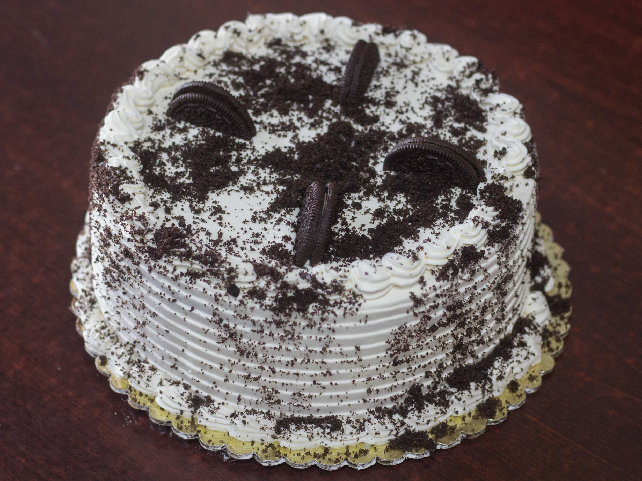 Pastel de Helado Galleta Oreo