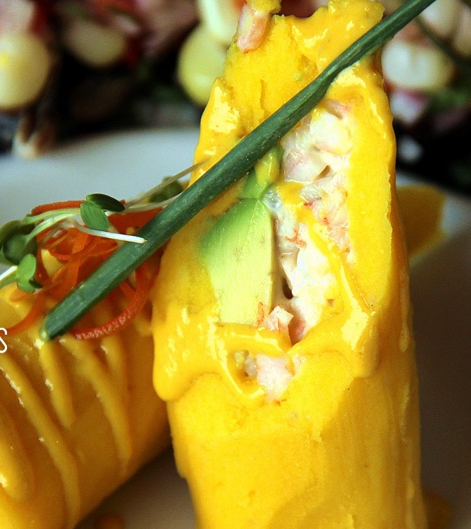 Causa de Langostinos