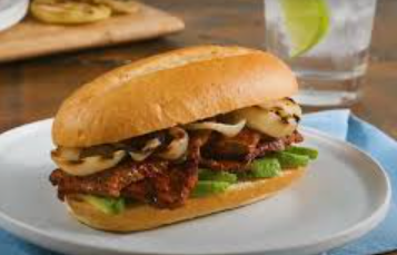Torta de Arrachera