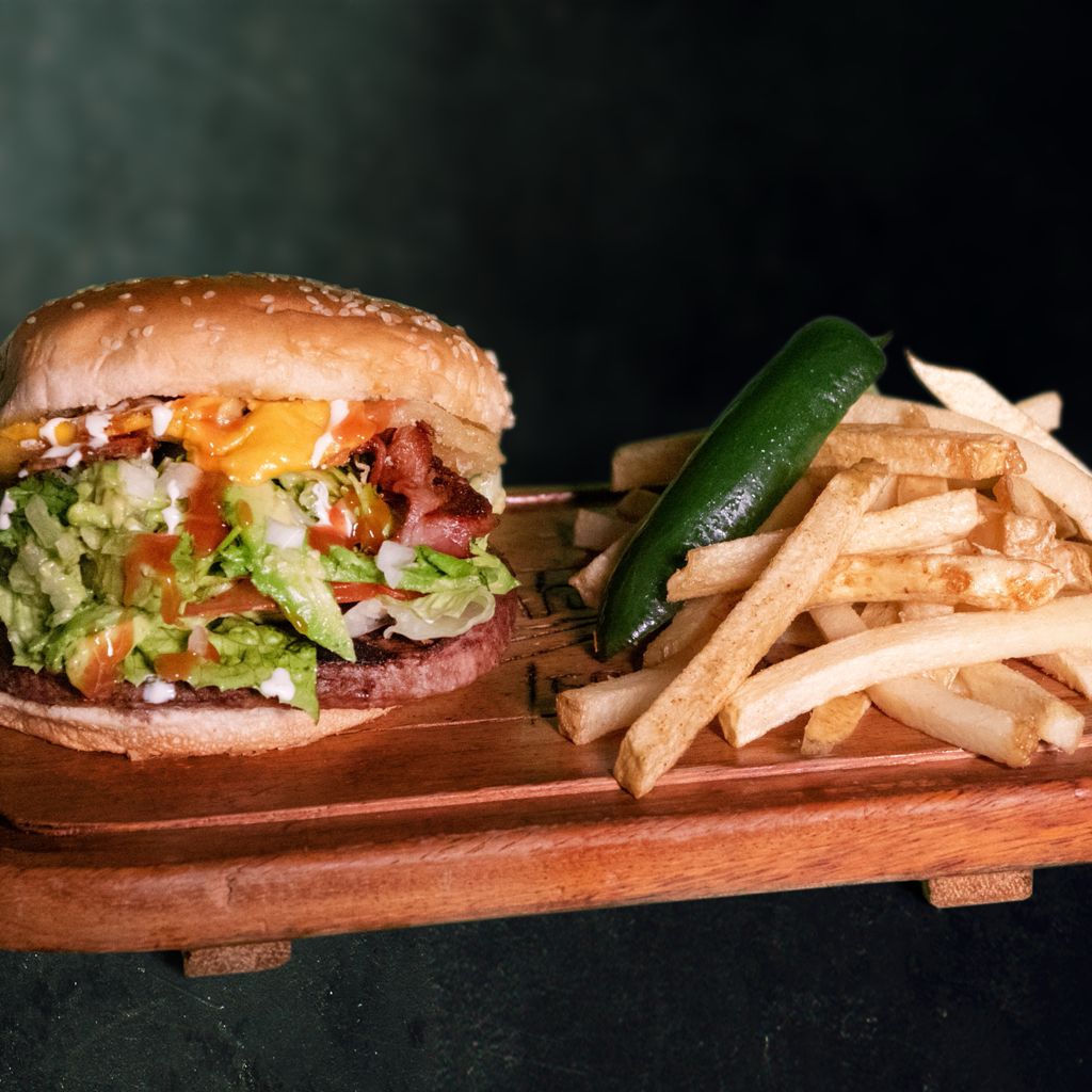 Hamburguesa de Guacamole