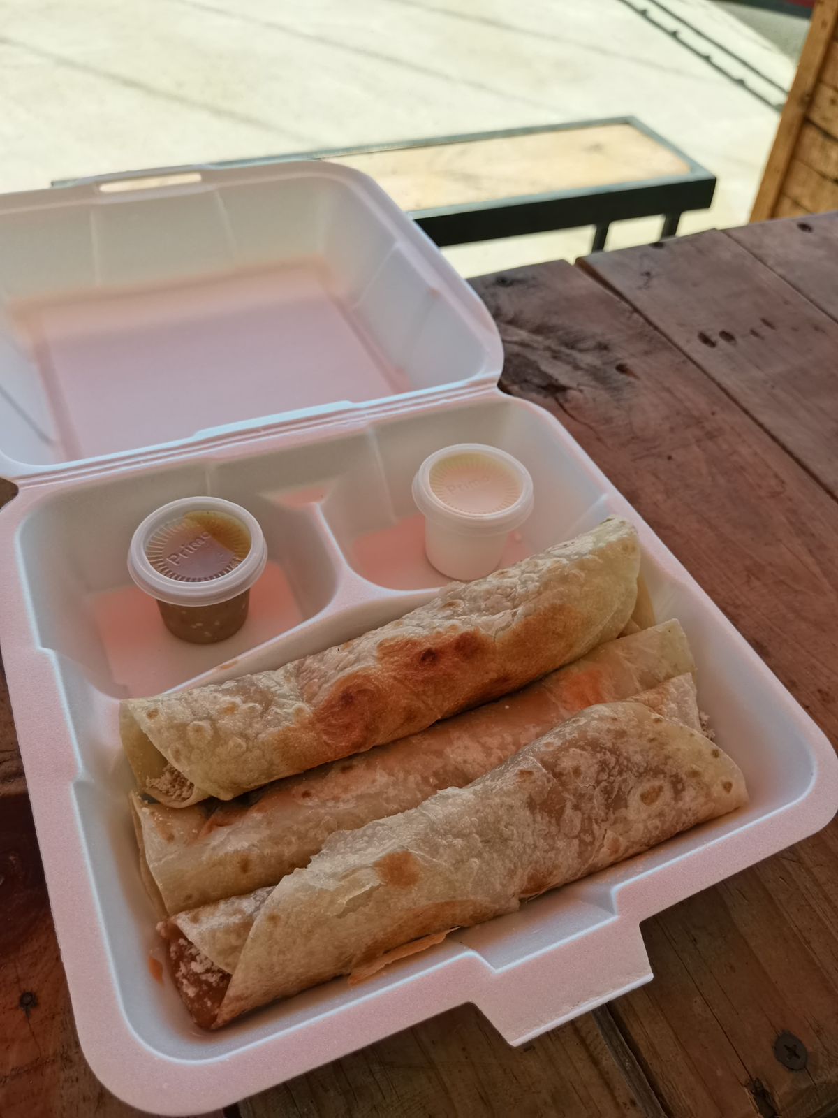 Burritos de Frijol con Queso