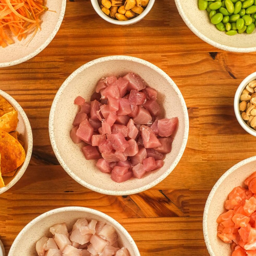 Ingredientes a sua escolha para montar o Big Koapoke perfeito para você!