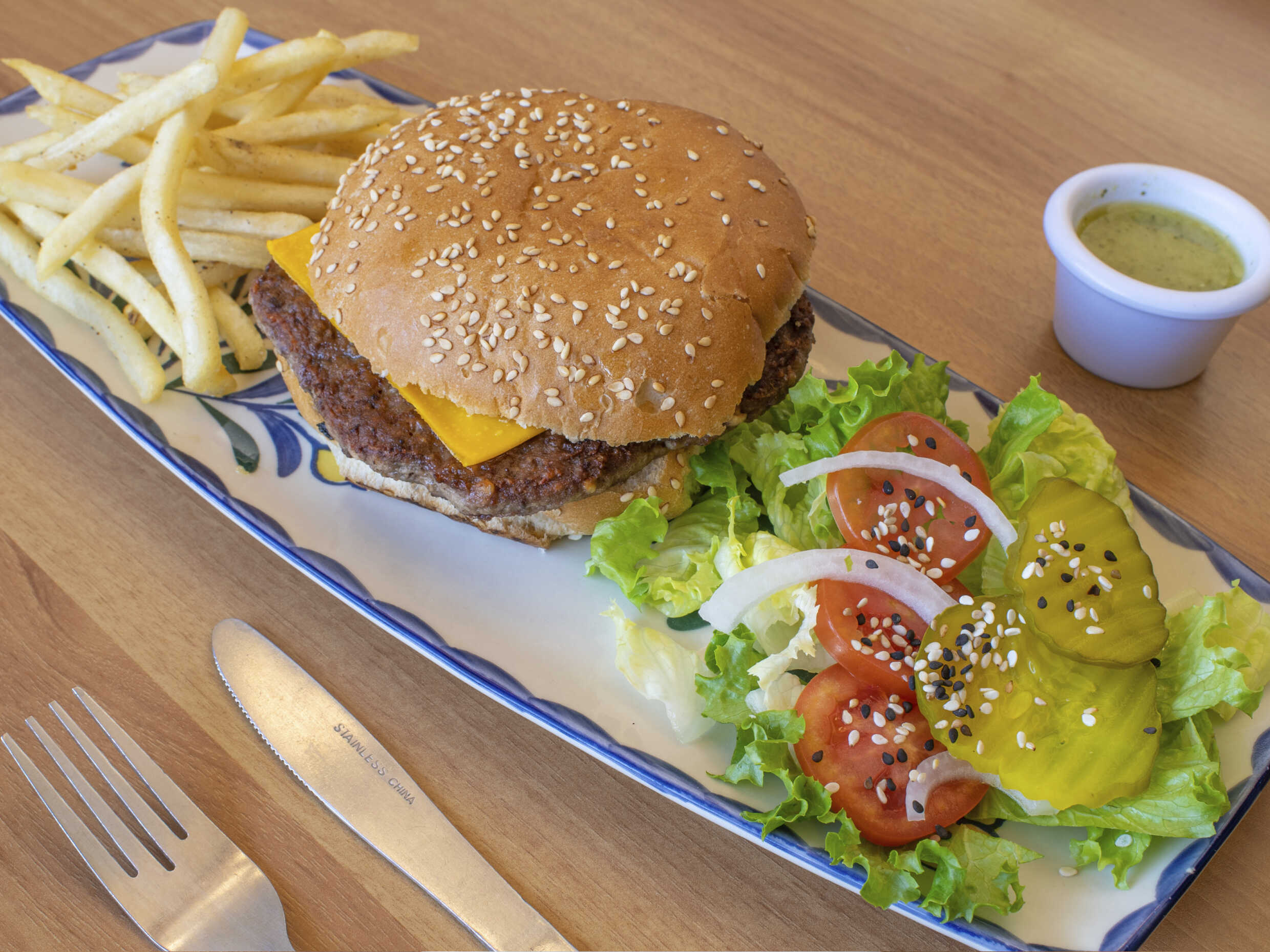 Hamburguesa de Arrachera