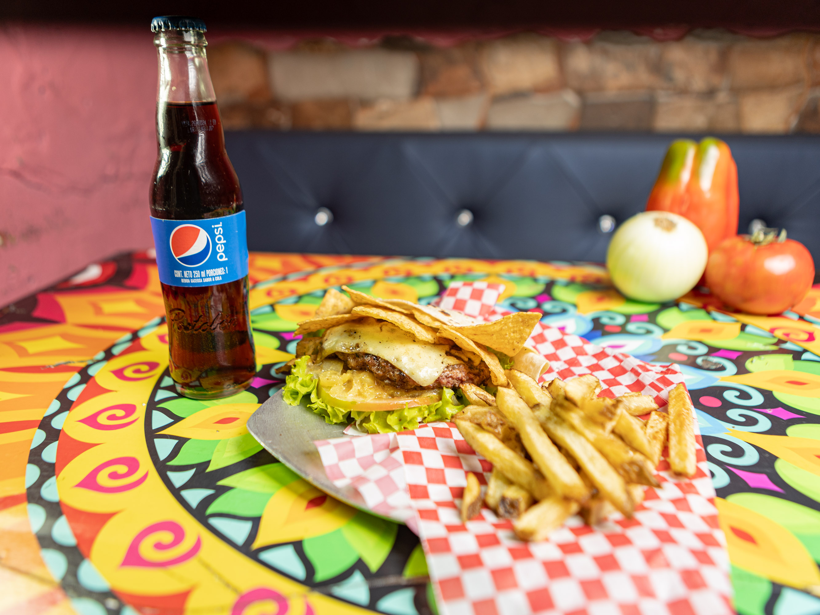 Combo Burger Texana