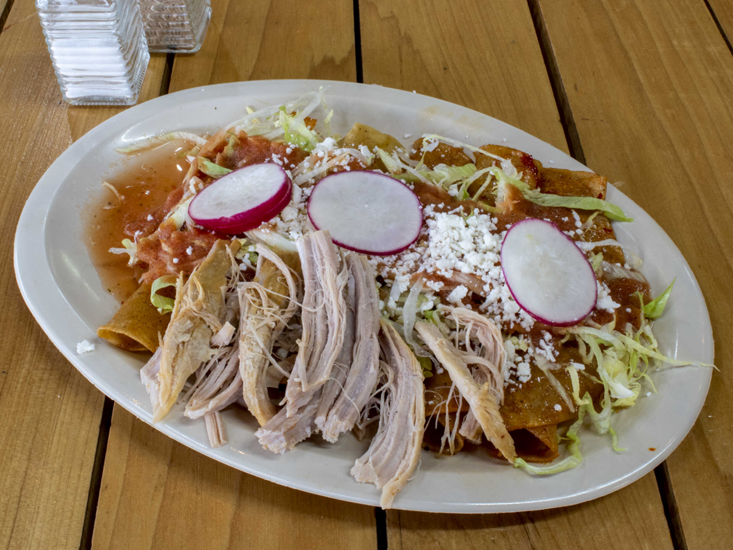 Enchilada con Carne