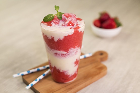 Frappé de Fresa