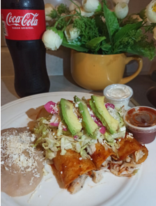 Enchiladas Mexicanas.