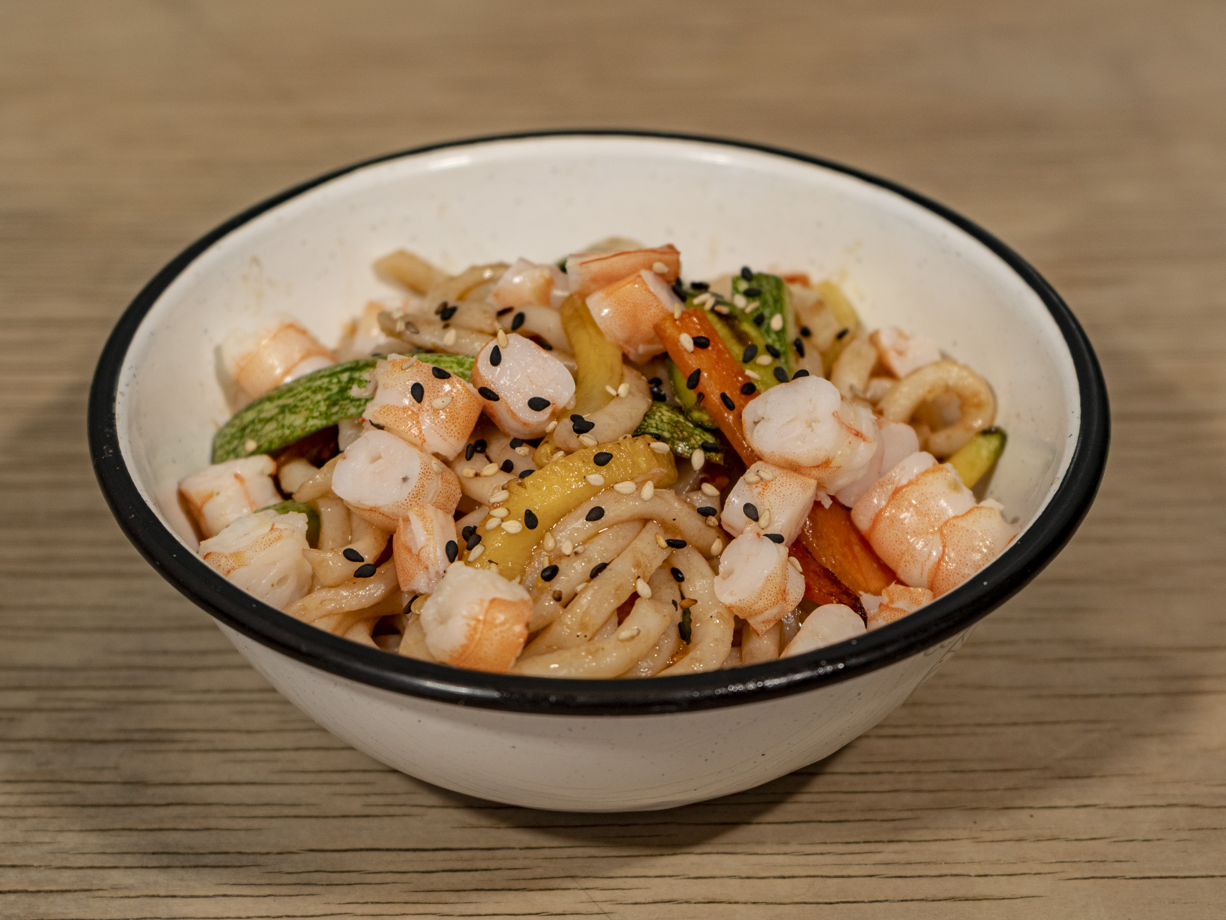 Yakiudon camaron