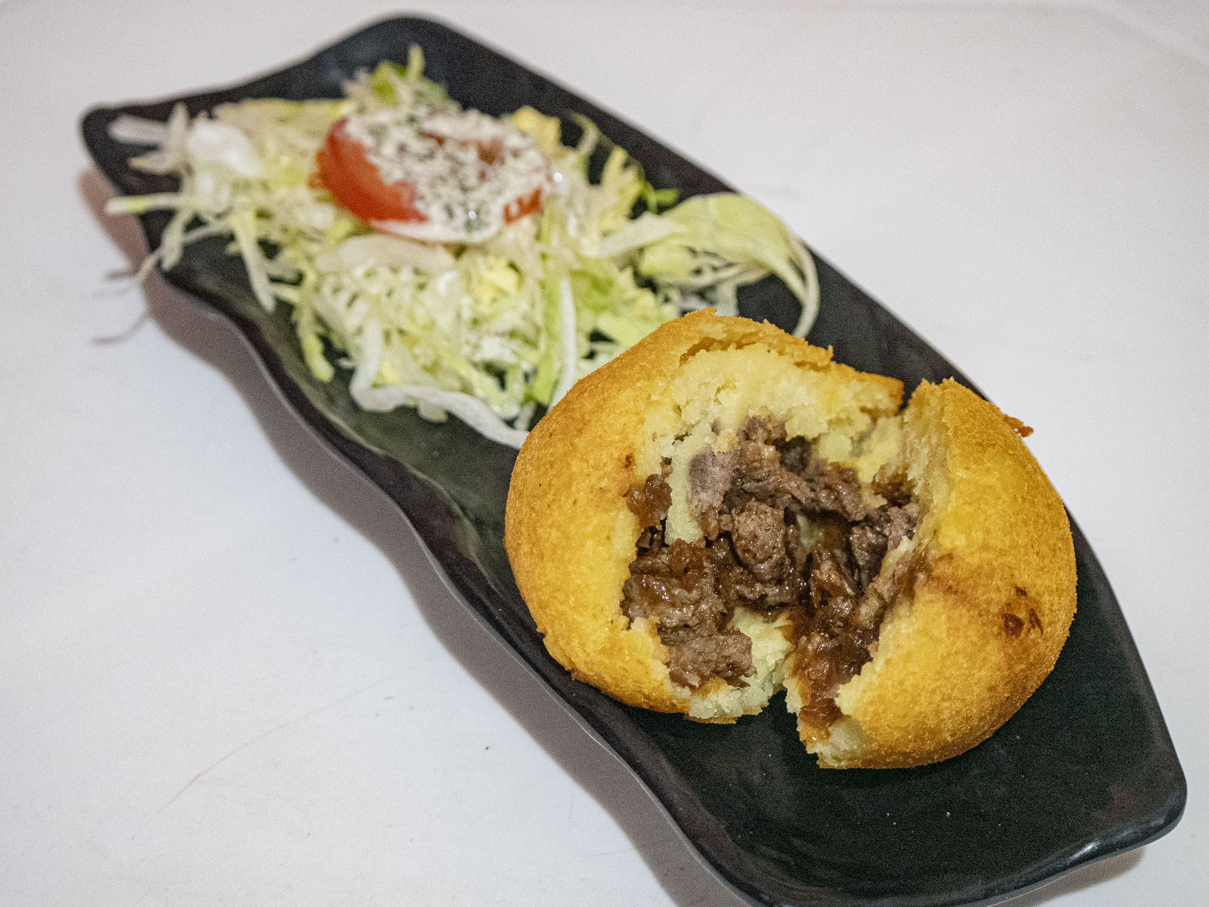 Papa Rellena de Carne Molida